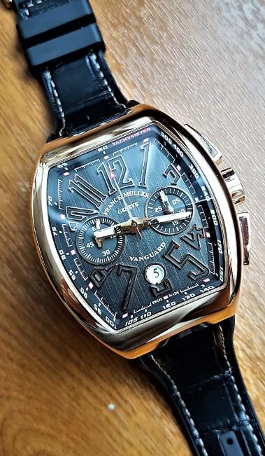 FRANCK MULLER V 45 CCDT 5N NR Vanguard Chronograph Replica Watch